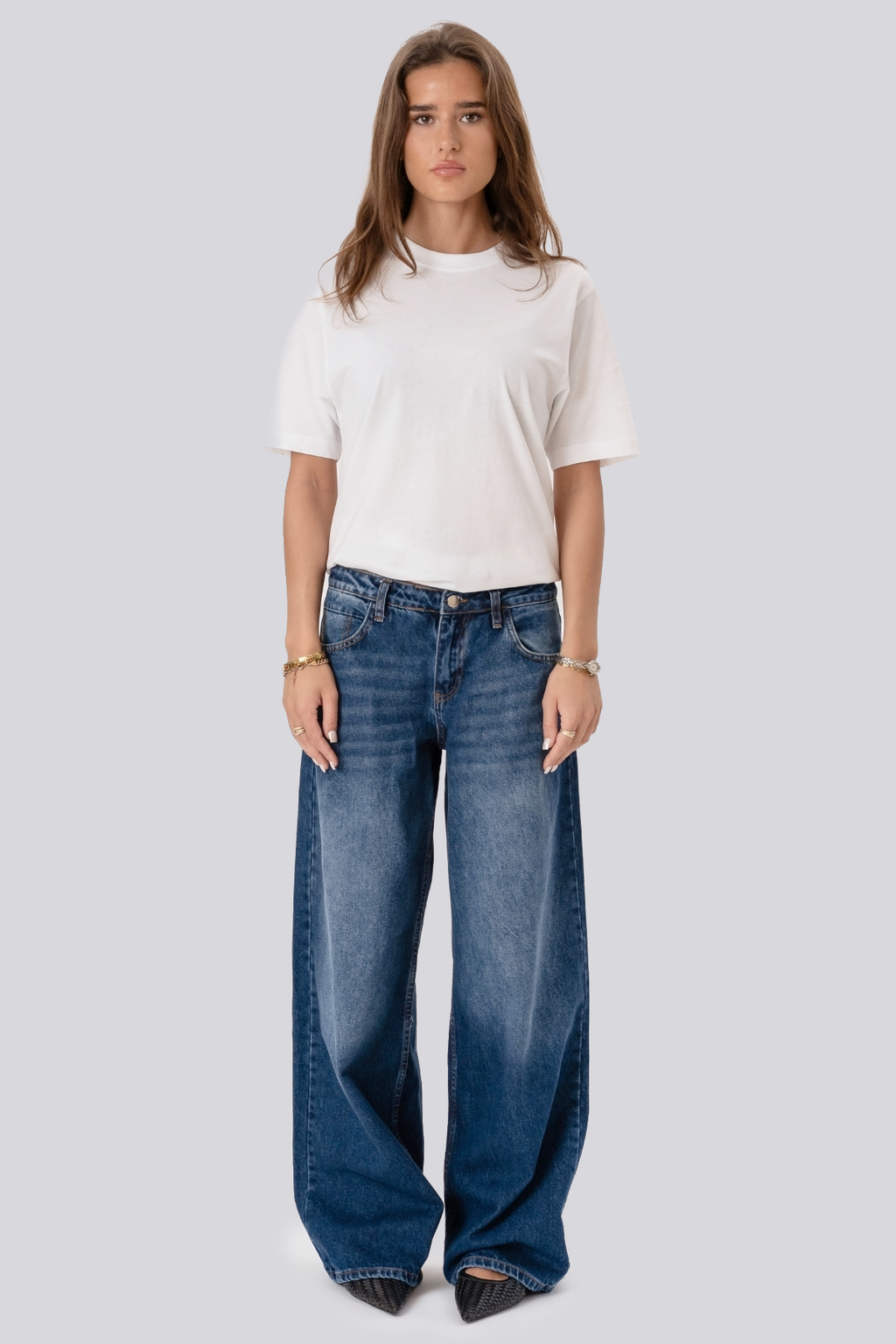 Jeans Baggy Serena - Meánghorm