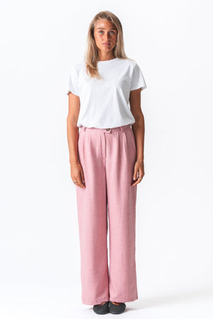 Emma Pants Loose - Light Pink