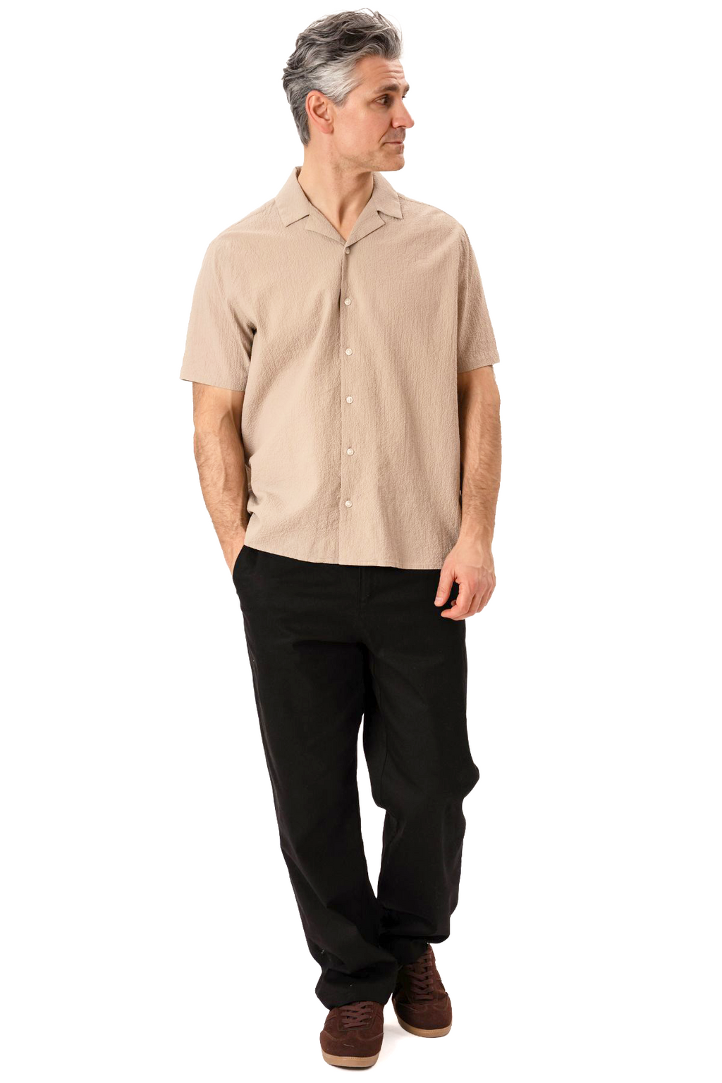 August Shirt - Sand