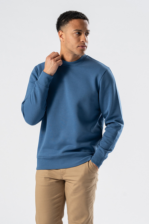 Mikina Crewneck - Dusty Blue