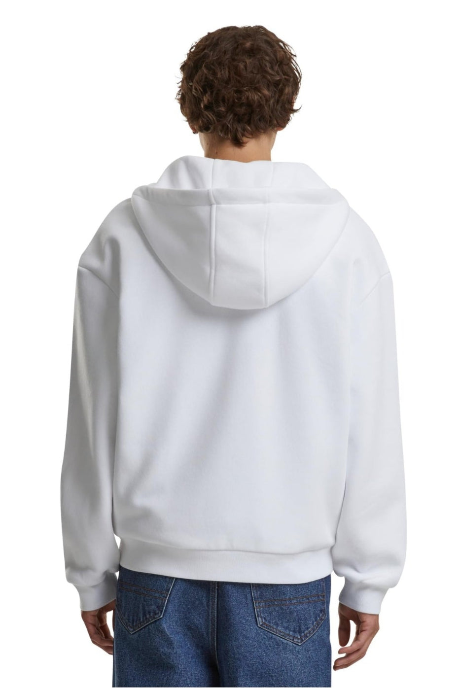 Everyday Zip Hoodie - White