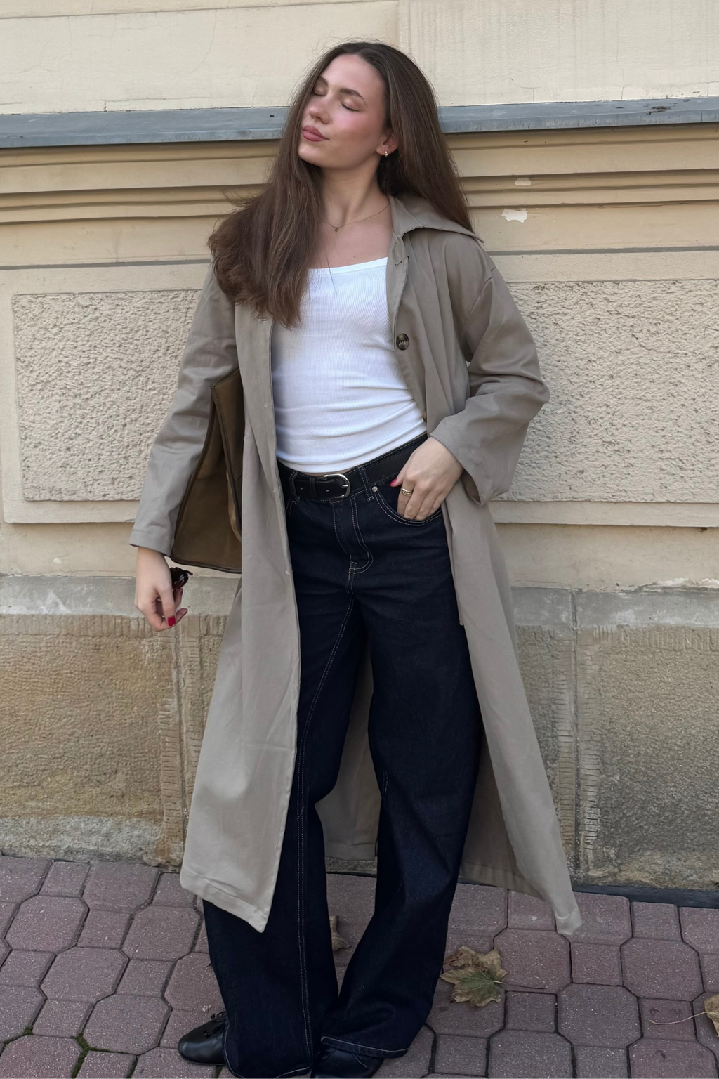 Carla Trenchcoat - Gaineamh