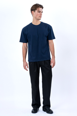 Heavy Boxfit Tee - Navy