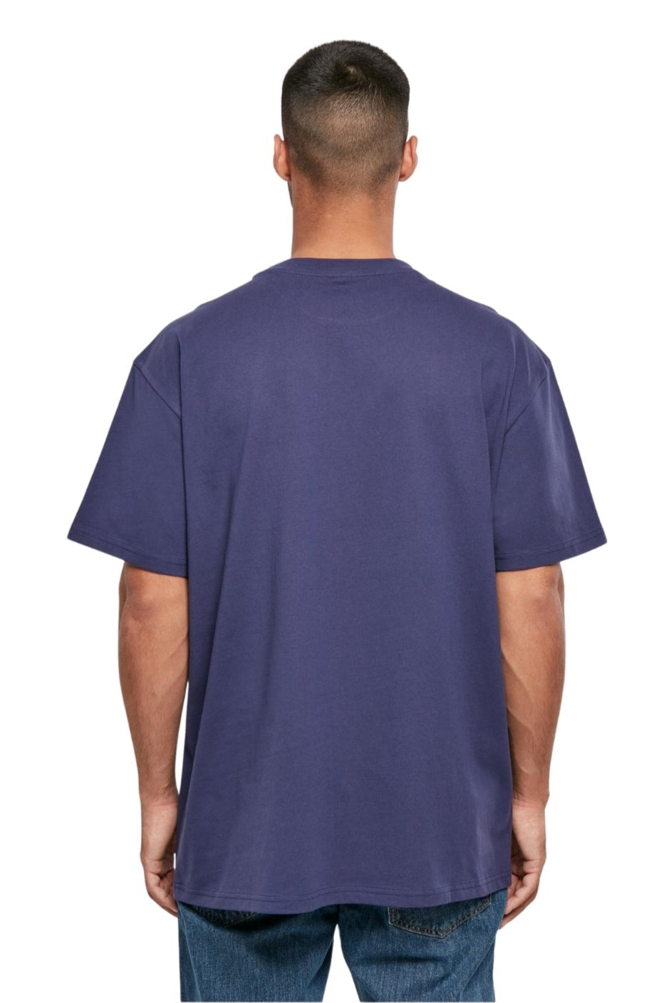 Heavy Oversized T-shirt - Light Navy