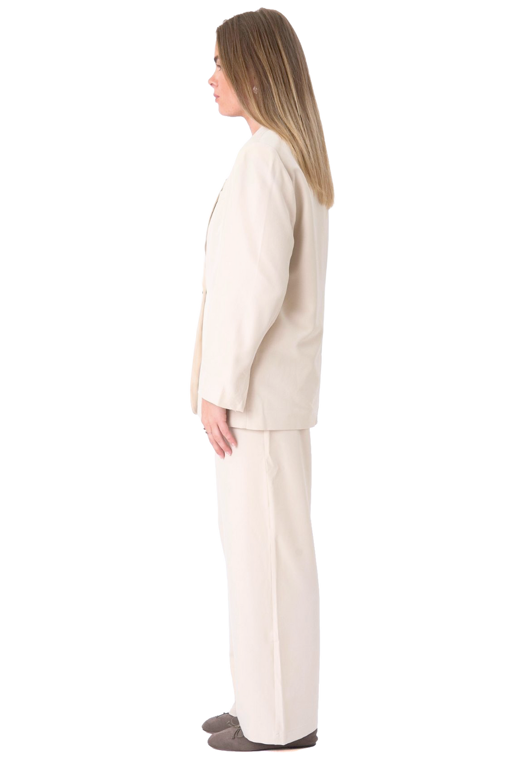 Oversized Suit (Beige) - Package Deal