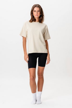 Boxfit T-shirt - Beige
