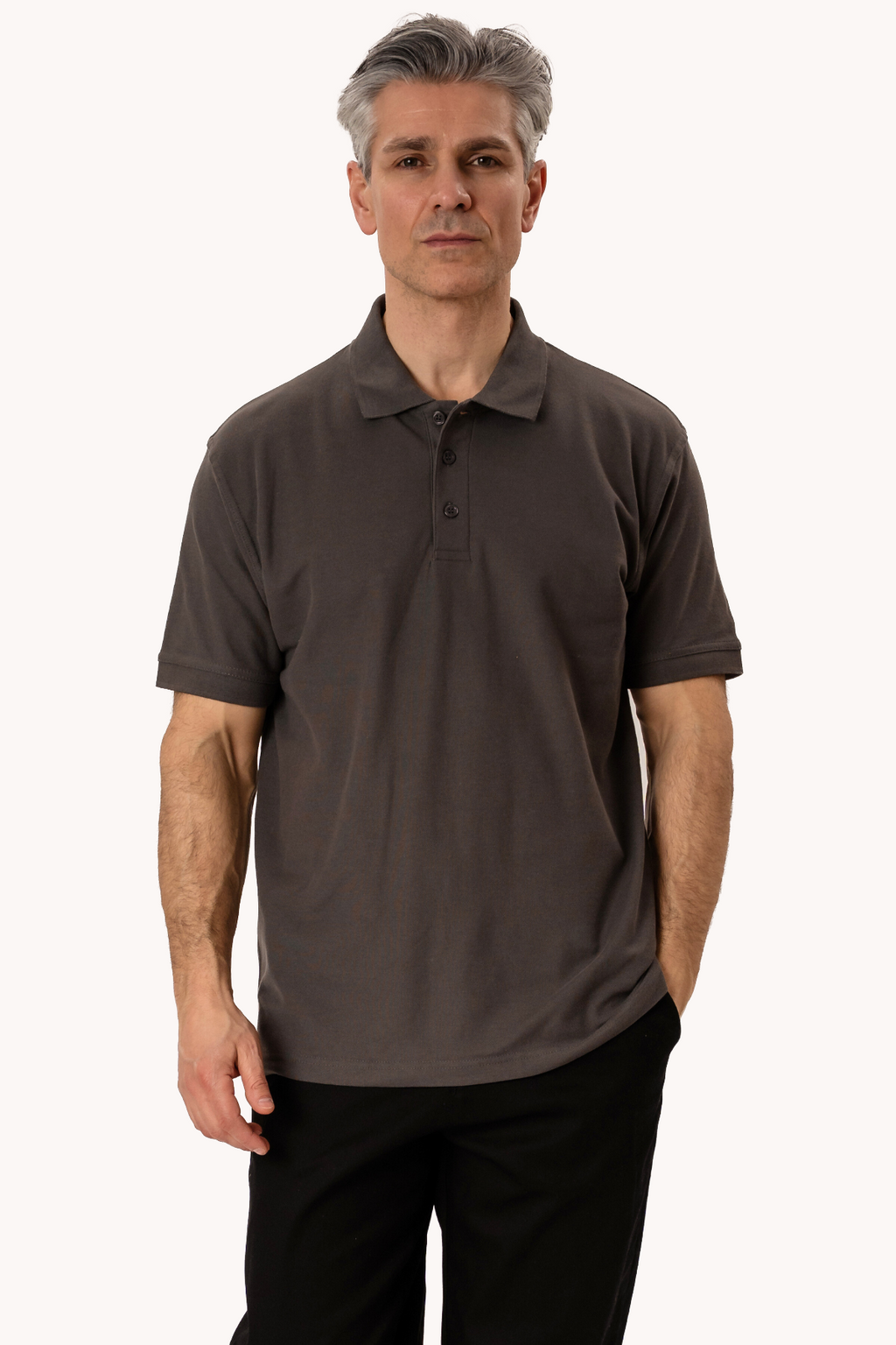 Basic Polo - Dark Gray