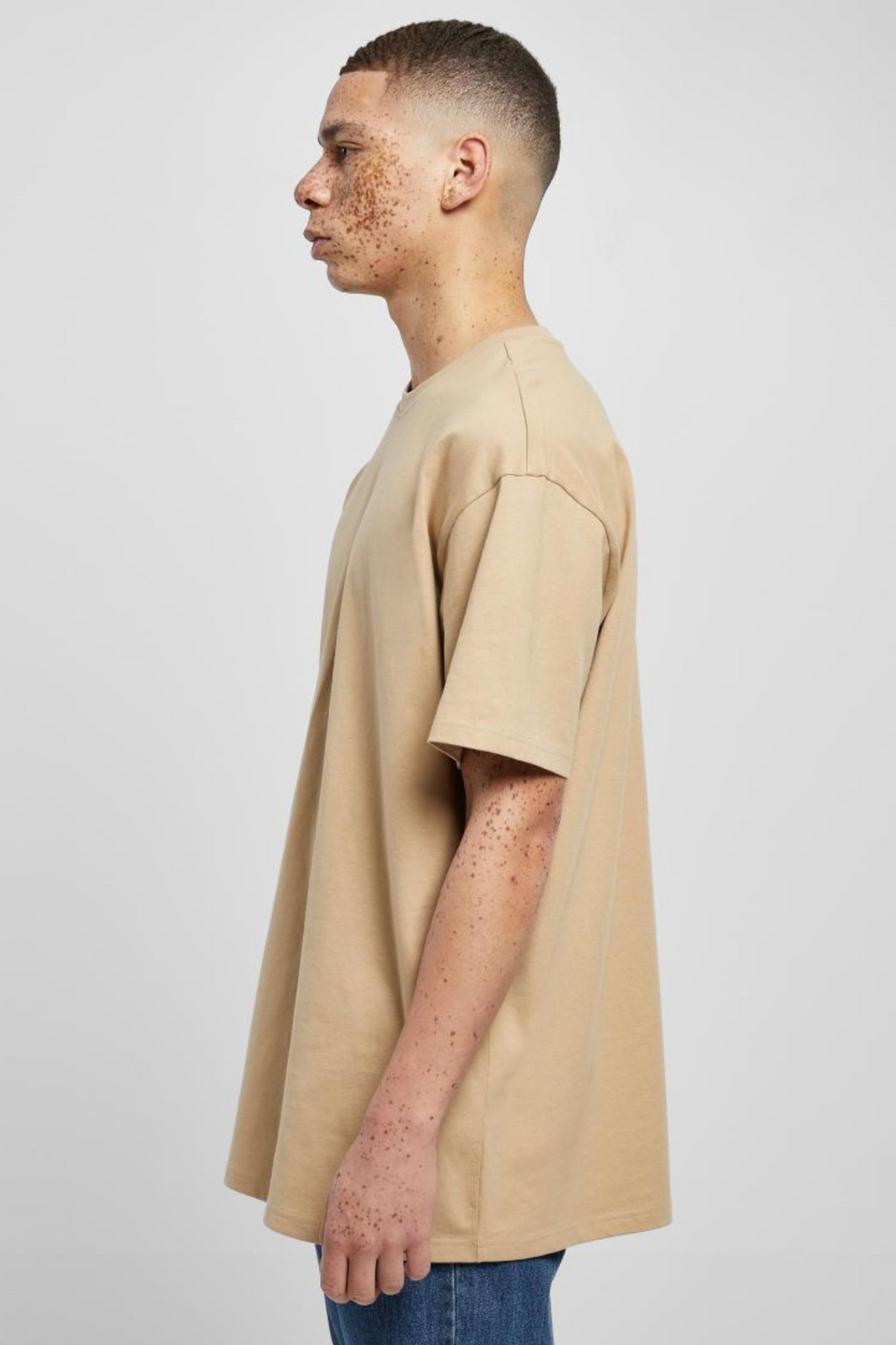 Heavy Oversized T-shirt - Union Beige