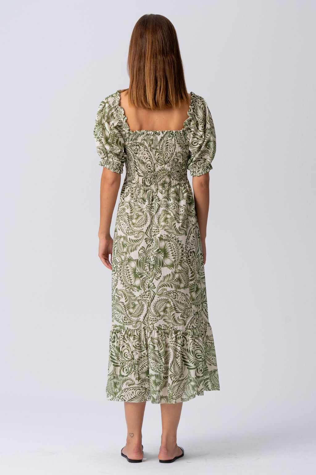 Lia Dress - Green