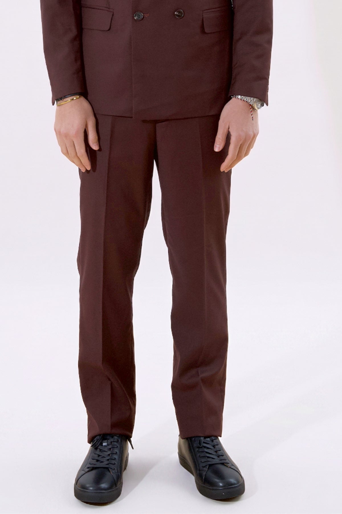 Mens Classic Pants in Brown