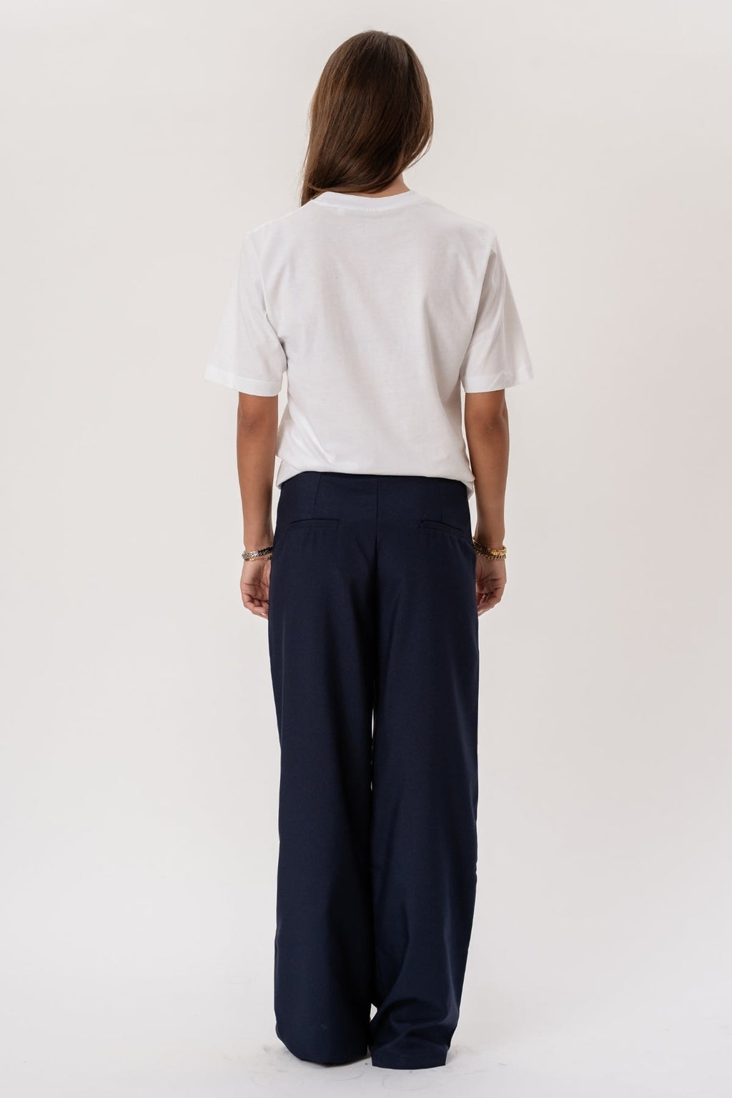 Talia Baggy Pants - Navy