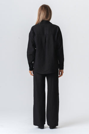 Lilly Pants + Lilly Shirt (Black) – Package Deal