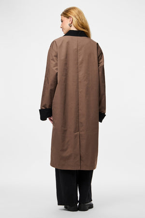 Jorma Long Light Jacket - Coffee Quartz Black