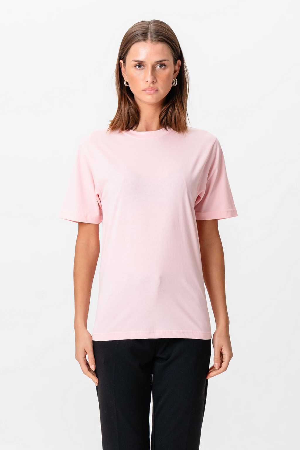 Oversized t-shirt - Rose