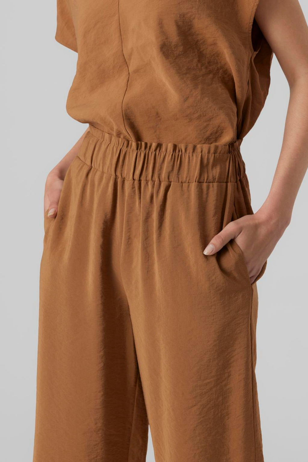 Queeny Regular Pants - Toffee