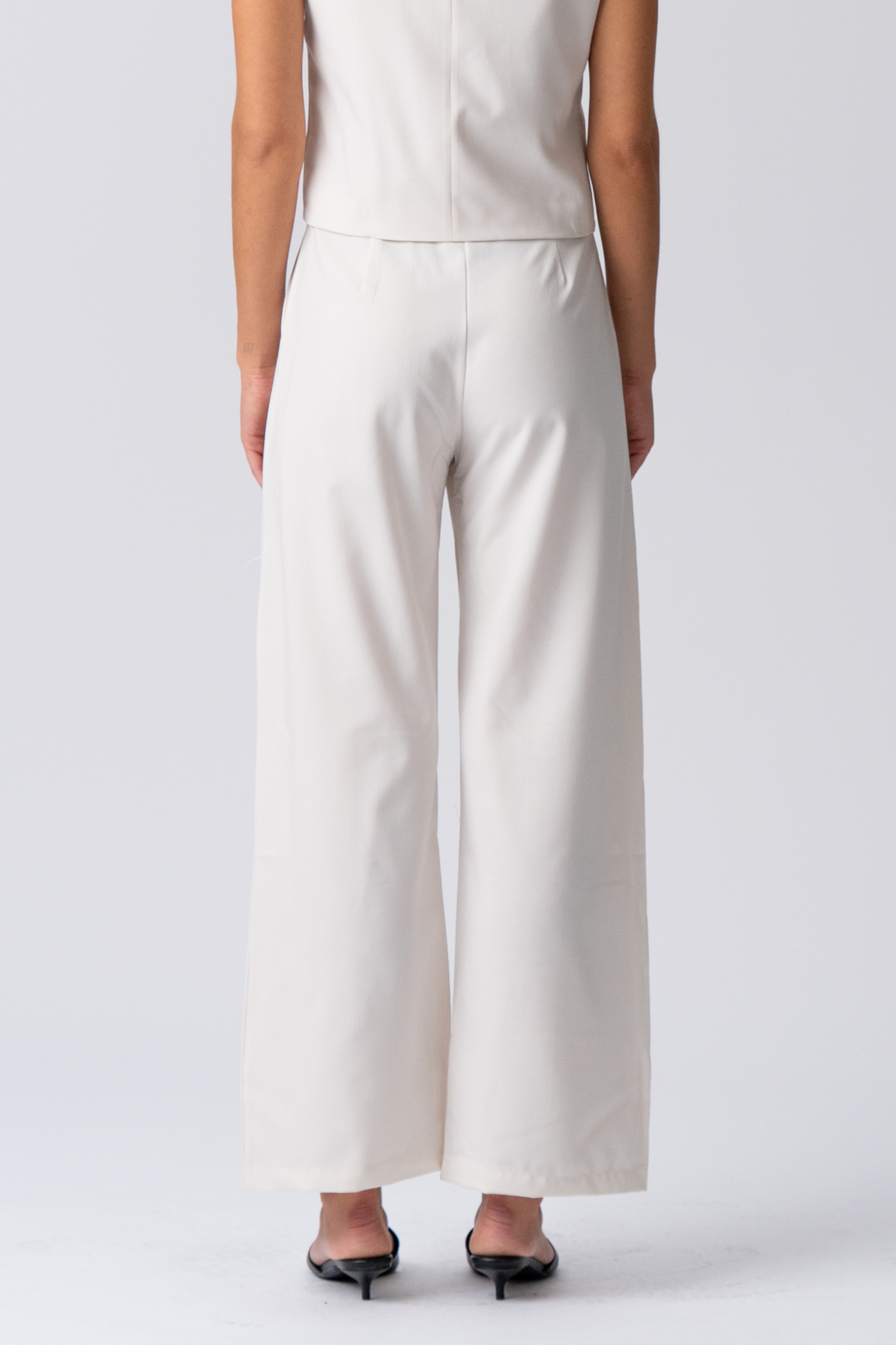 Natalie Pants - beige éadrom