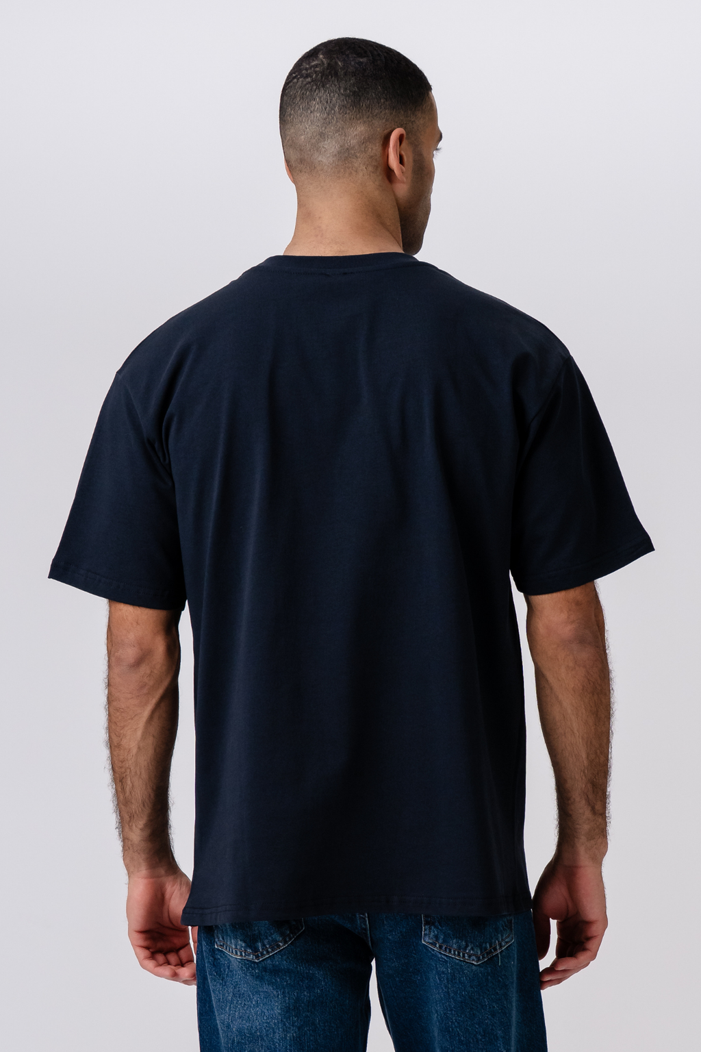 T-léine Boxfit Trom - Navy