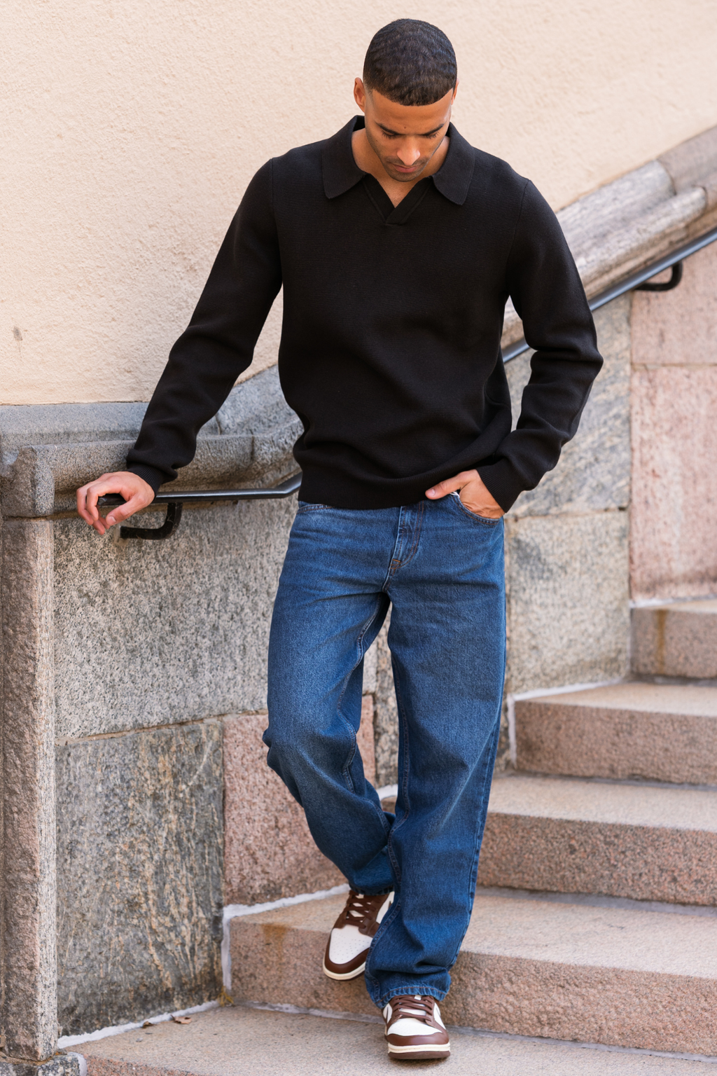 Samuel Polo pleteni - crni