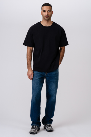 Heavy Boxfit T-shirt - Black