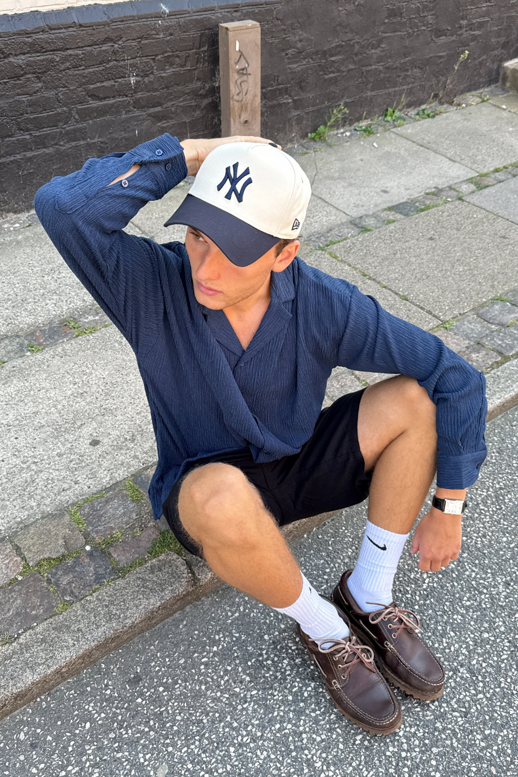 Aidana košulja - mornarica