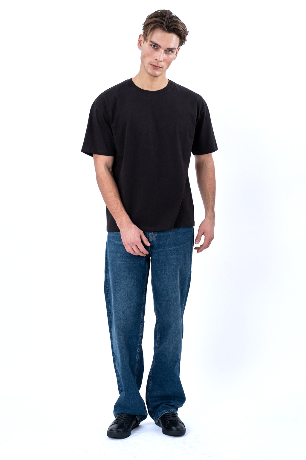Heavy Boxfit Tee - Black