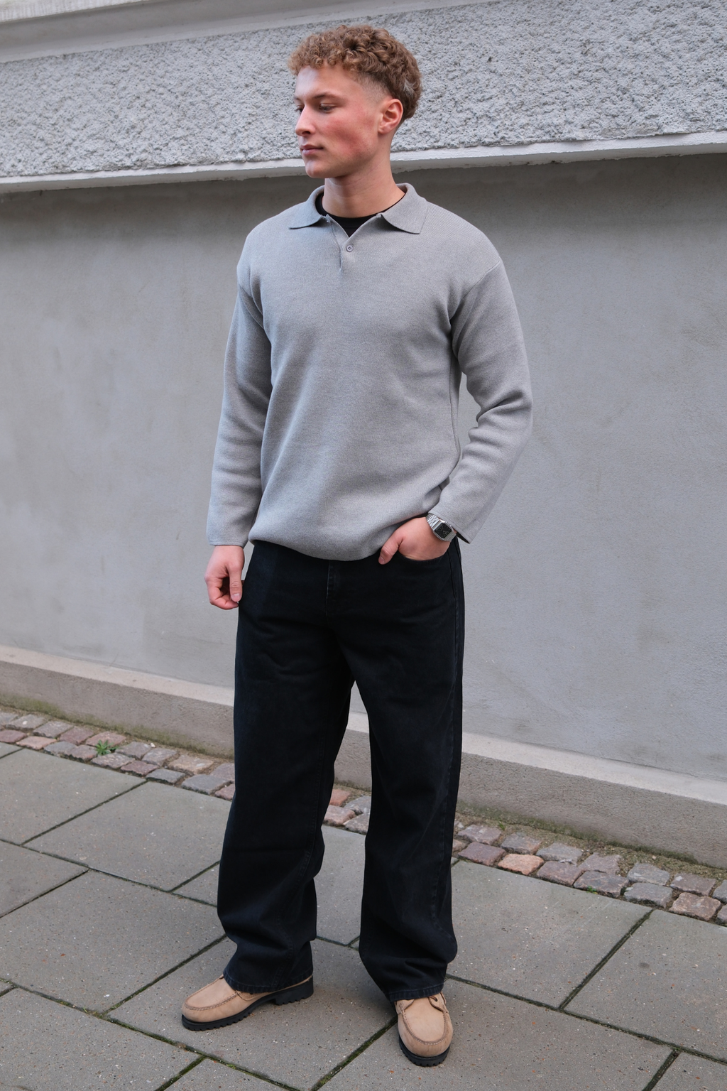 William Regular Jeans - Solid Black