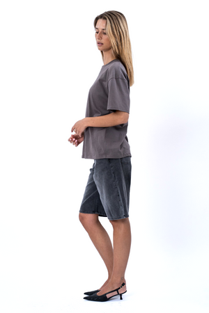 Heavy Boxfit Tee - Dark Grey