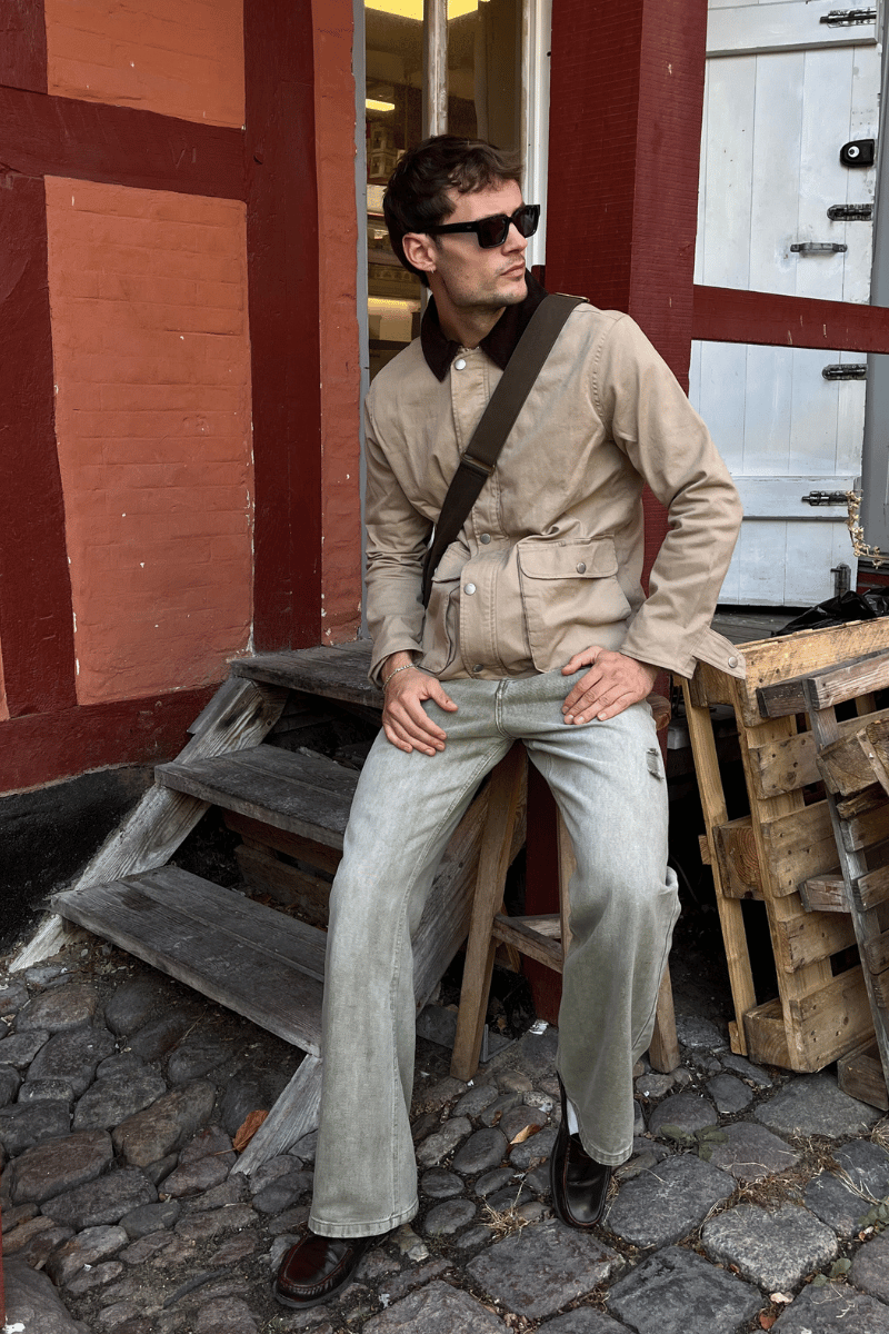 Twill Jacket - Dark Sand