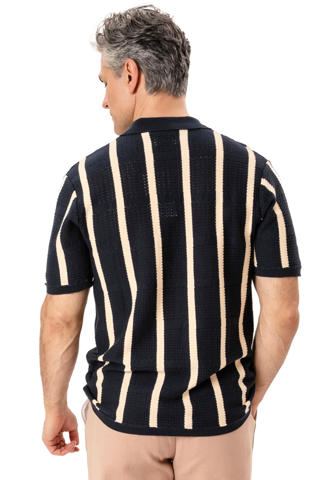 Otis Knit Polo - Navy