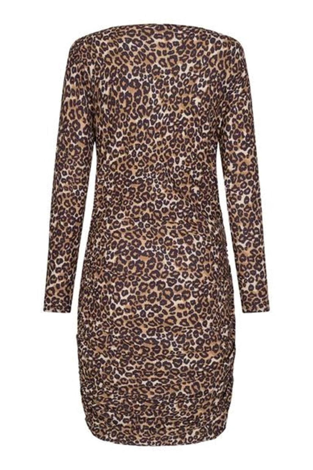 Alma Long-sleeved Dress - Leopard