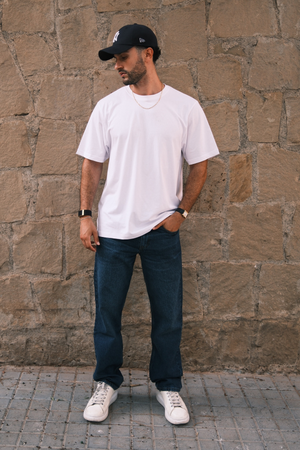 Heavy Boxfit Tee - White