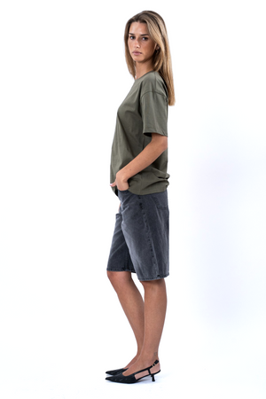 Heavy Boxfit Tee - Olive