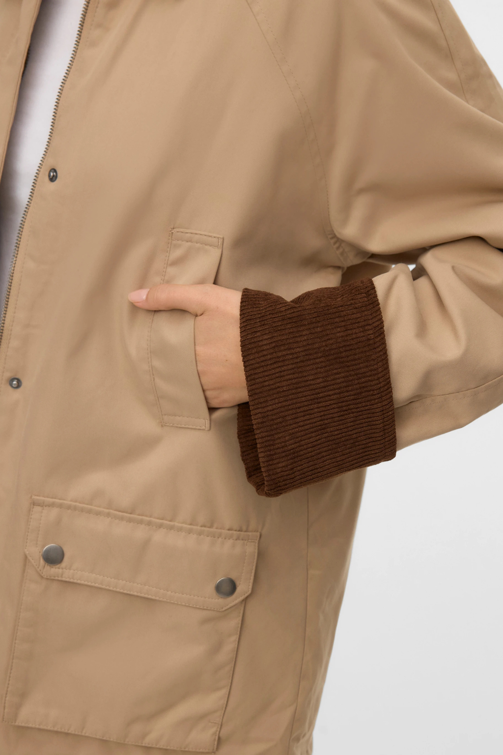 Wales Jacket - Silver Mink