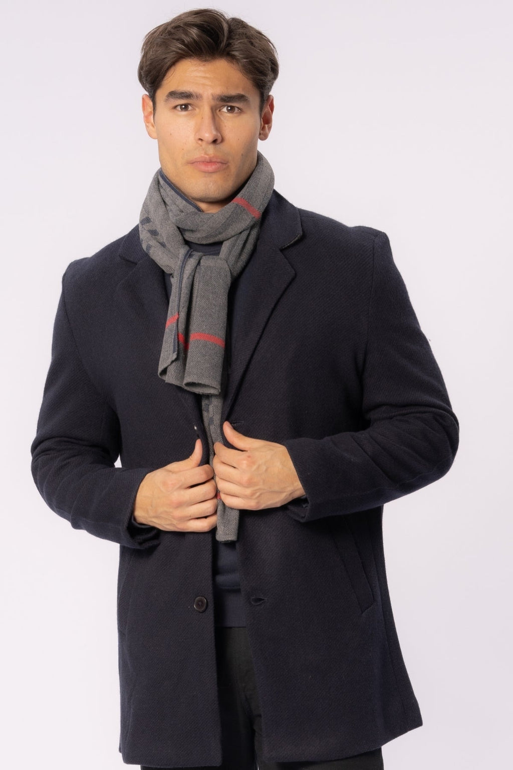 Scarf - Grey / Gorm - Fir