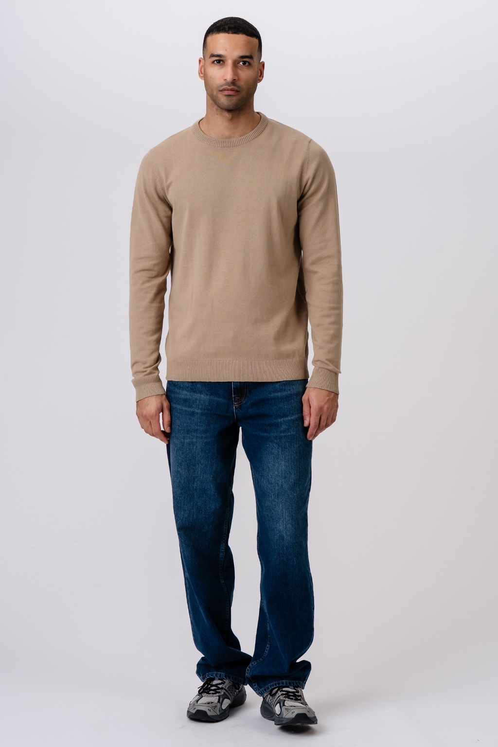 Pullover Roundneck - Sand