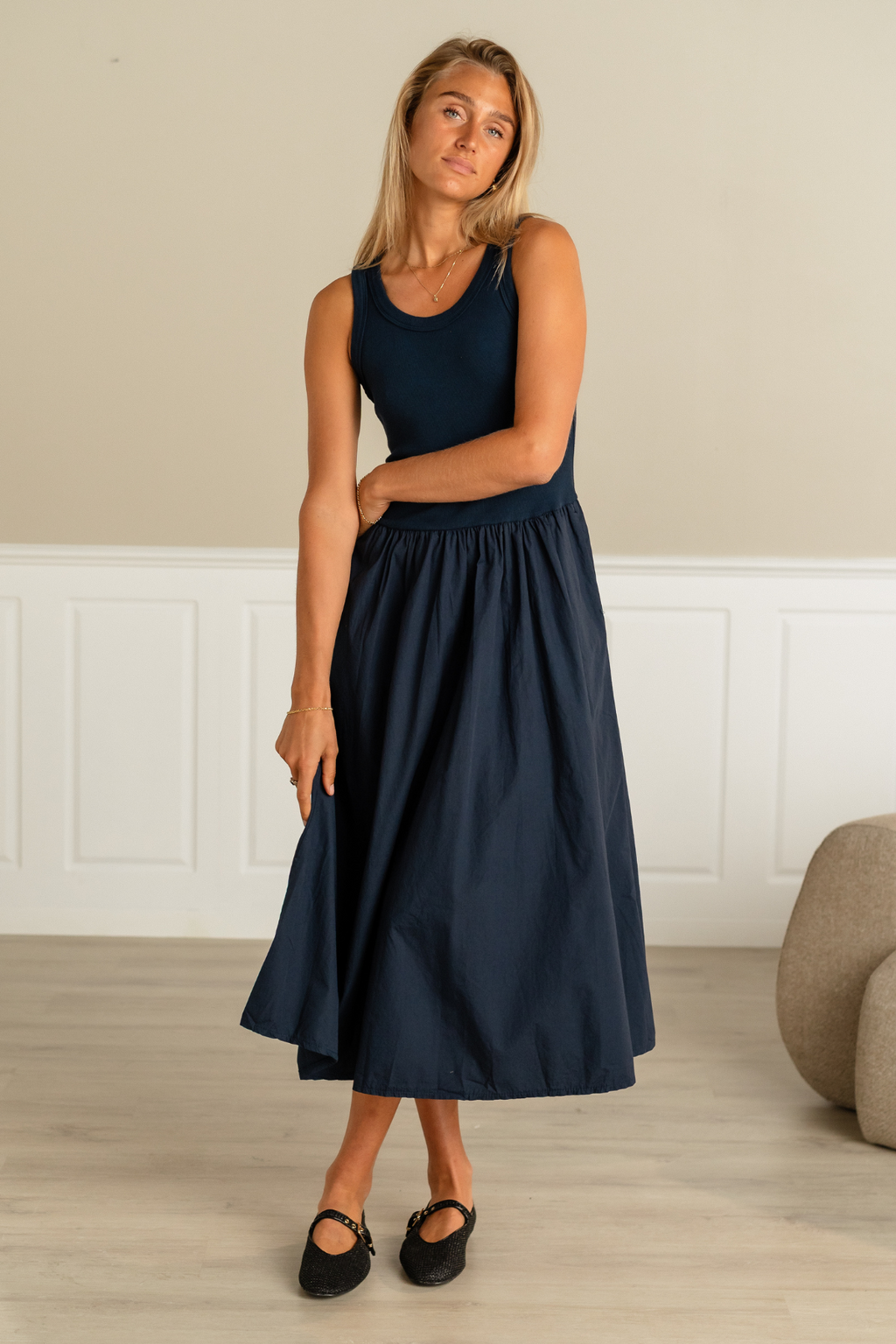 Hanna Dress - Dark Blue