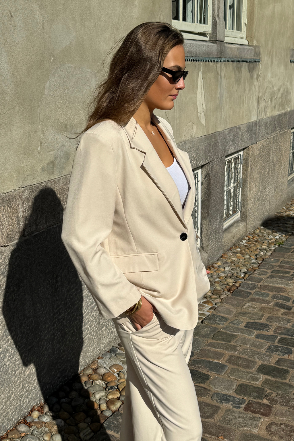 Oversized Suit (Beige) - Package Deal