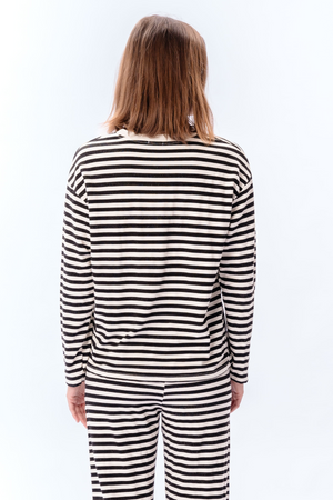 Stripped Shirt - Black