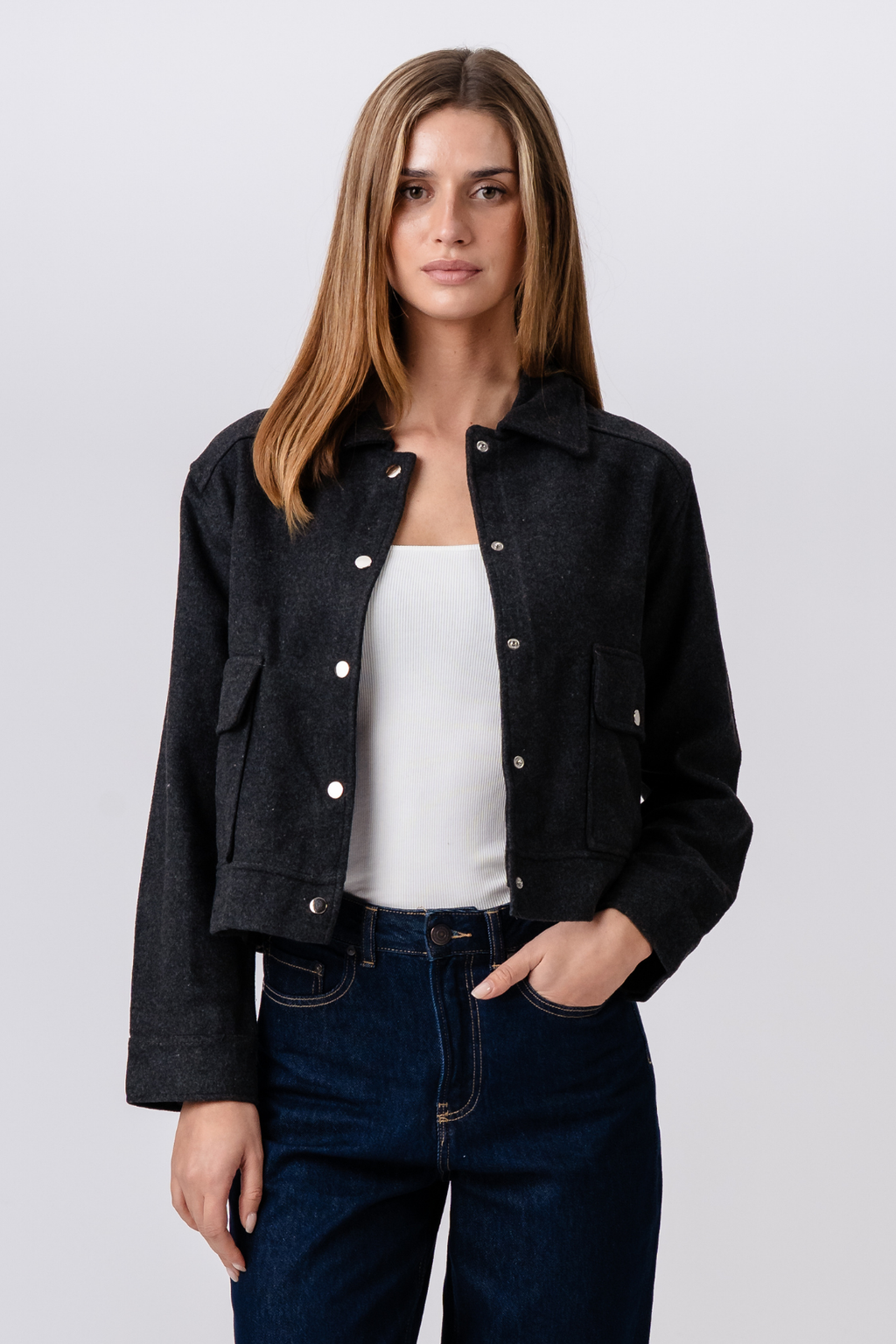 Adela Jacket - Anthracite