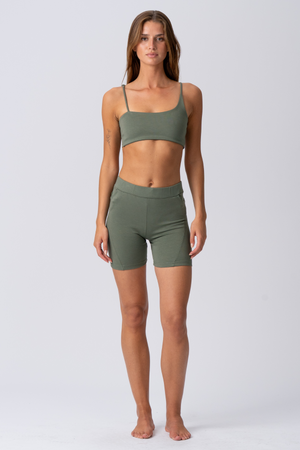 Alisa Mini Top - Khaki