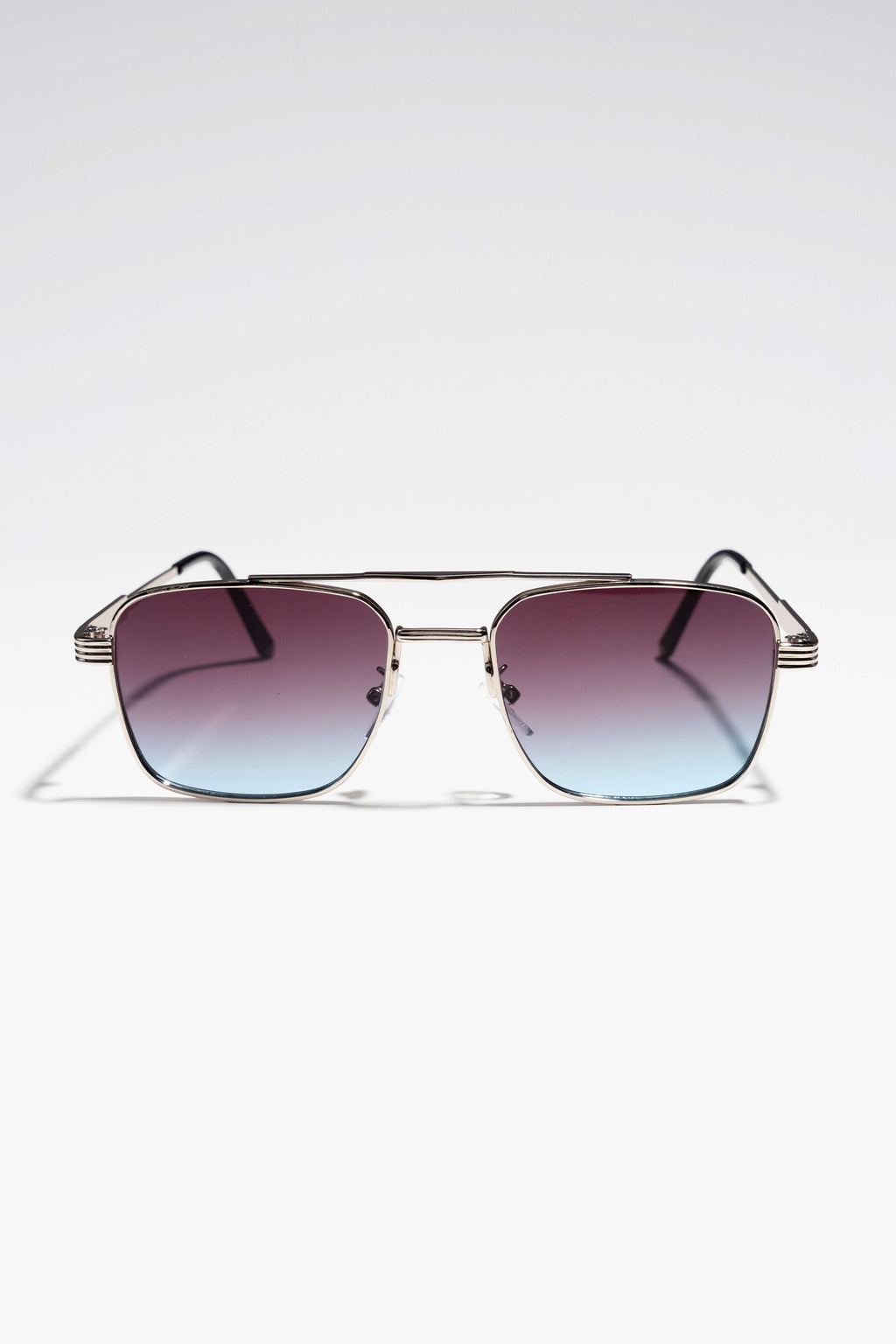 Mason Sunglasses - Silver/Blue