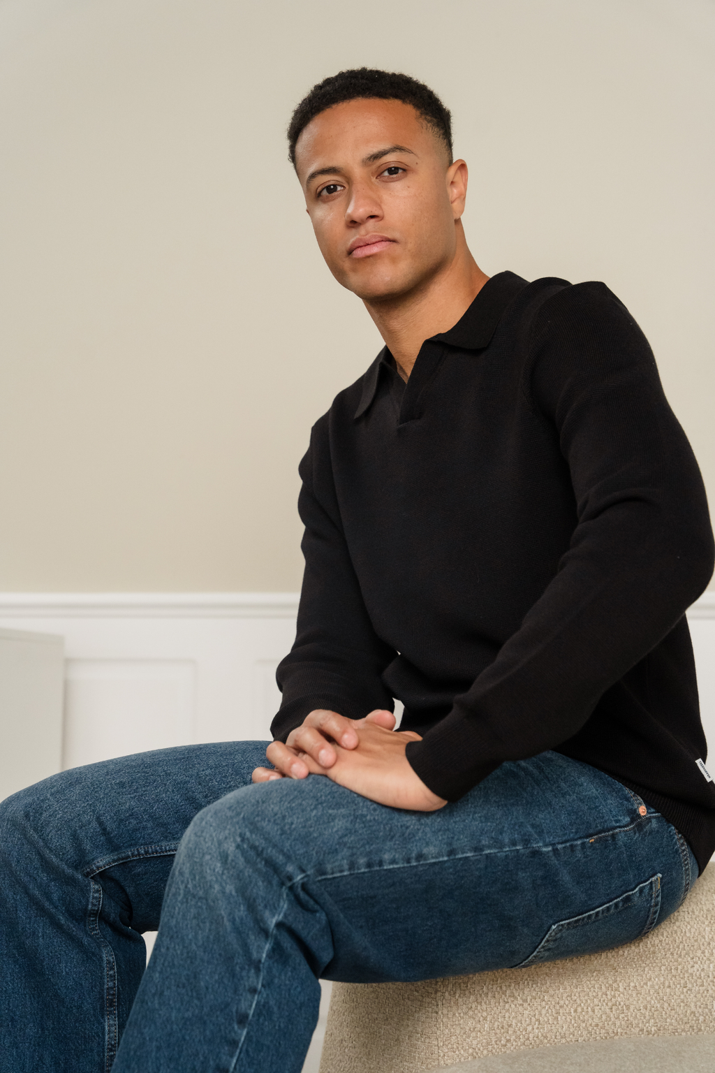 Samuel Polo pleteni - crni