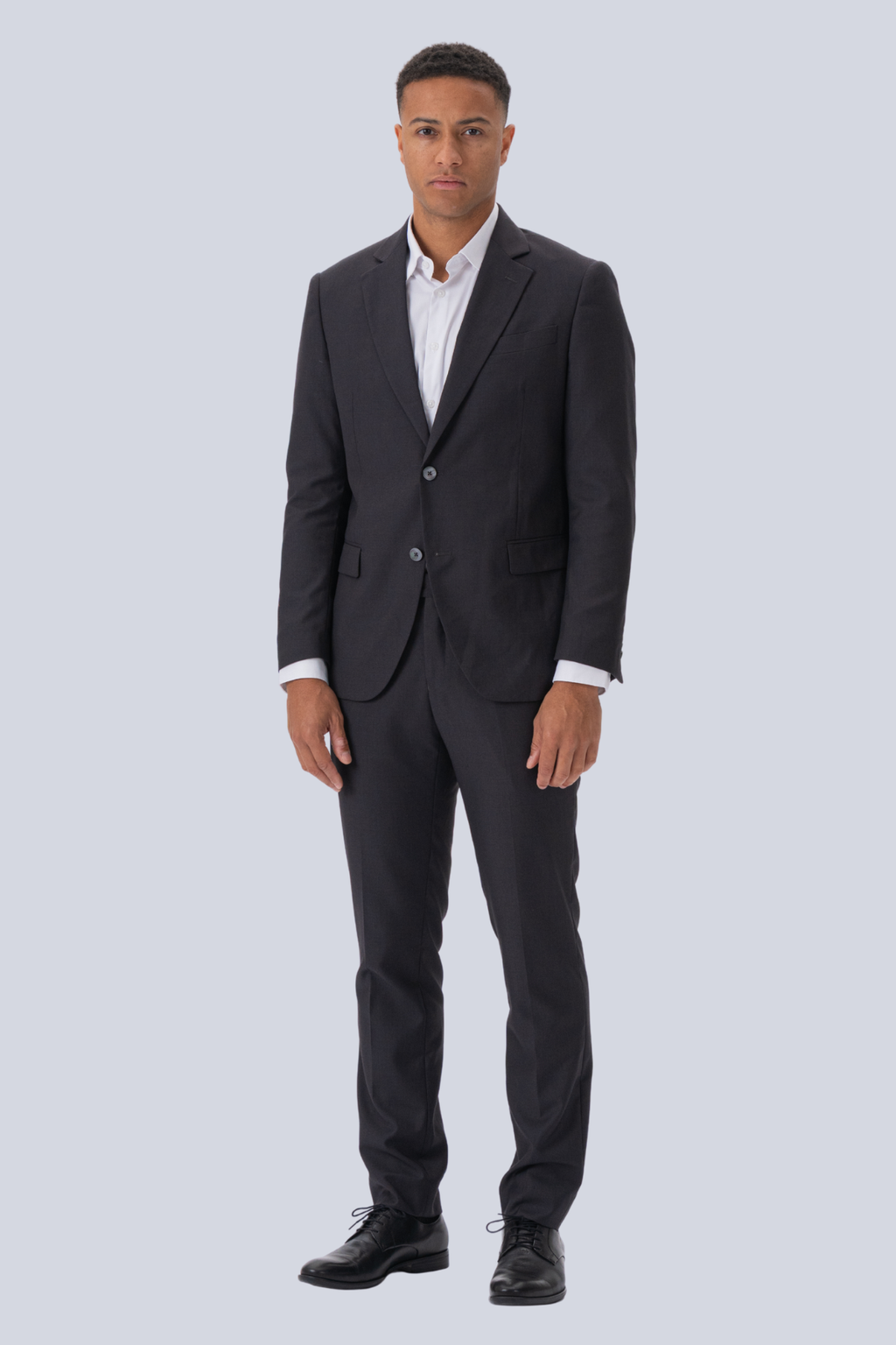 Premium Culaith aon-breasted (dubh)