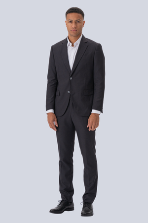 Premium Culaith aon-breasted (dubh)