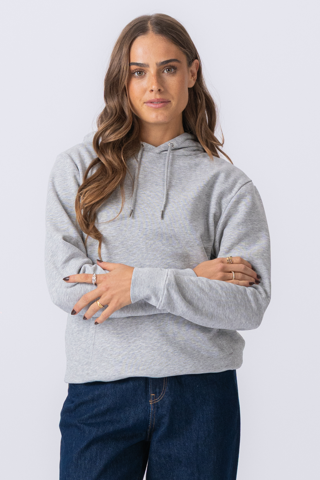 Sweatshirt Hoodie - Ash Grey