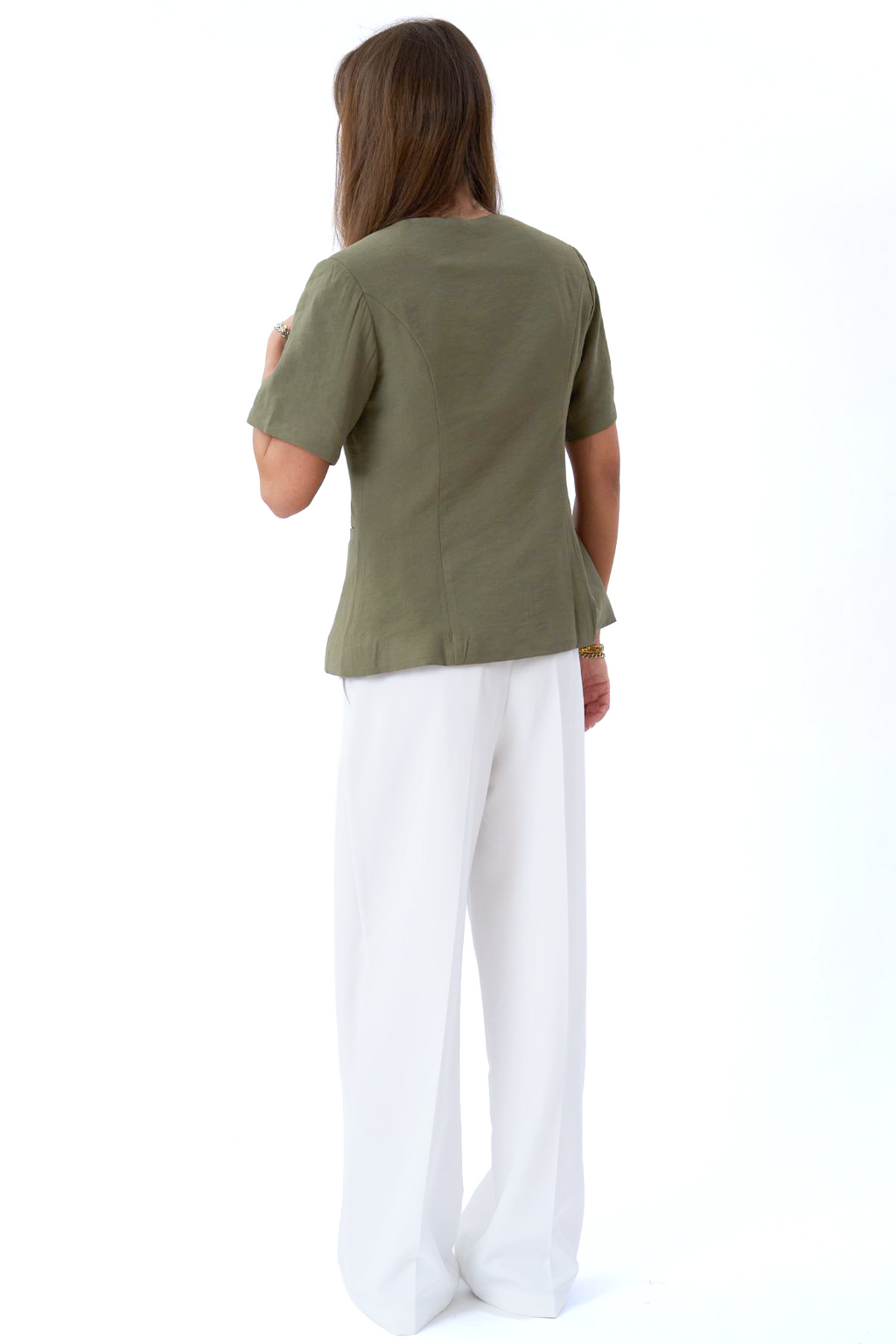Isolde Blazer - Olive