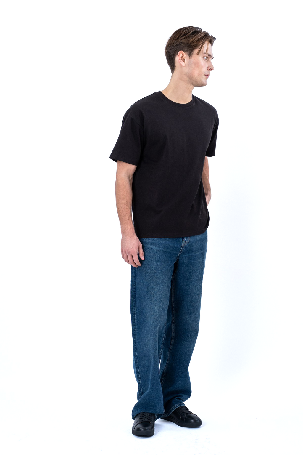 Heavy Boxfit Tee - Black