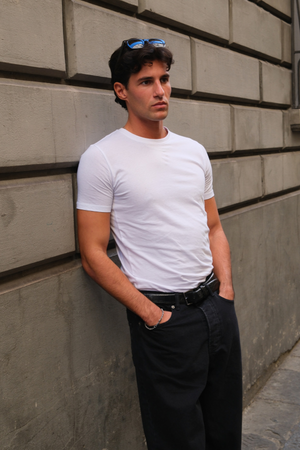 Muscle T -léine - Bán