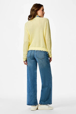 Scout O-Neck Knit Cardigan - French Vanilla