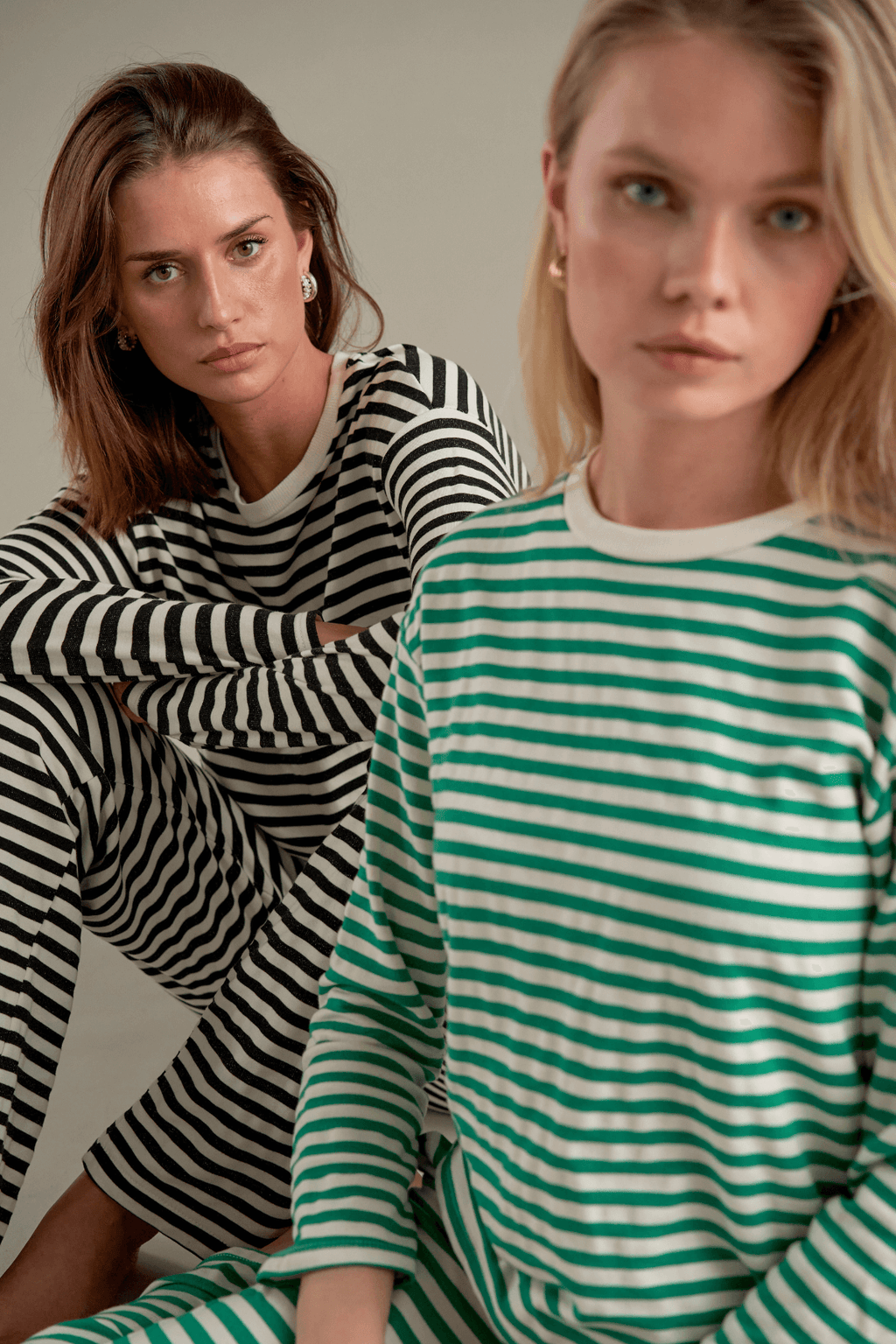 Stripped Shirt - Black